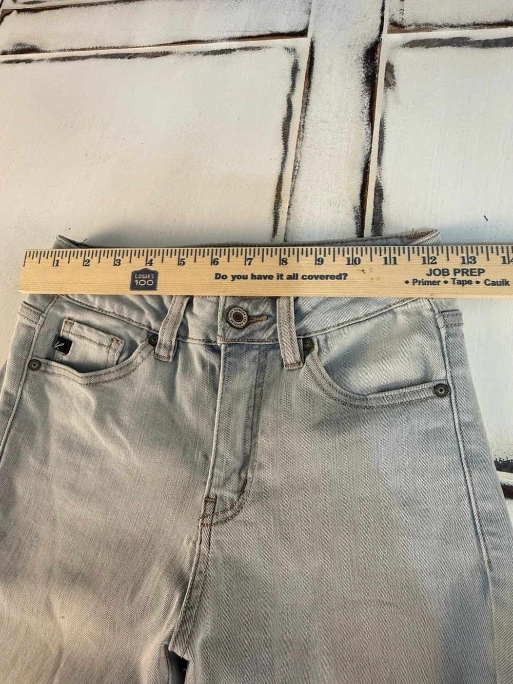 KanCan Light Blue High-Rise Ankle Skinny Jeans 3/25